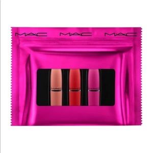 MAC Set Of Three Full Size Lipsticks